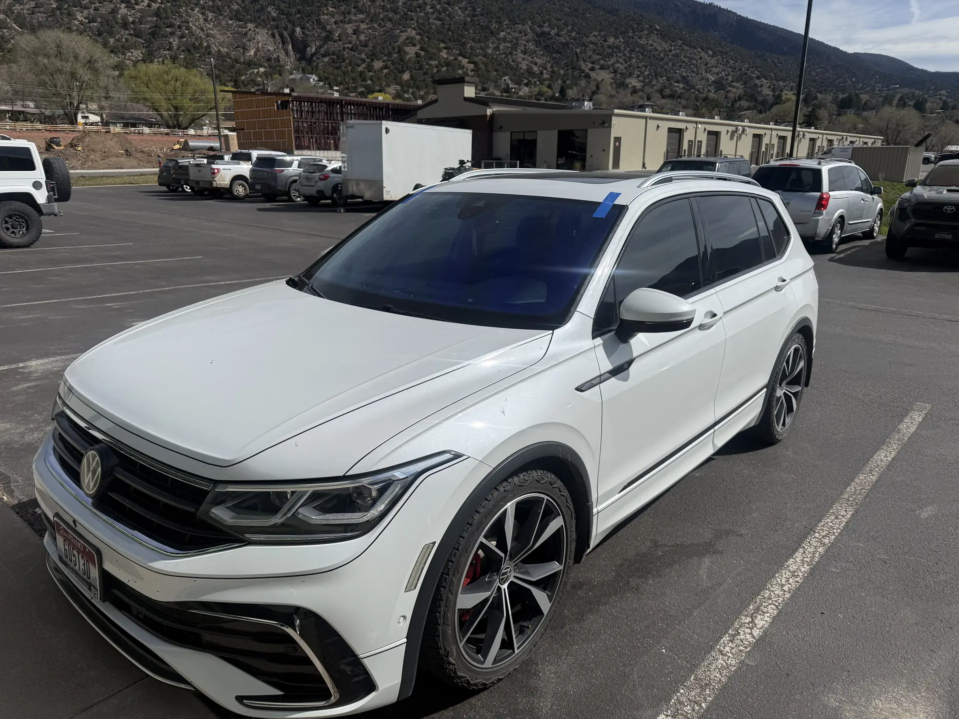 Lane departure system calibration in New Castle, CO