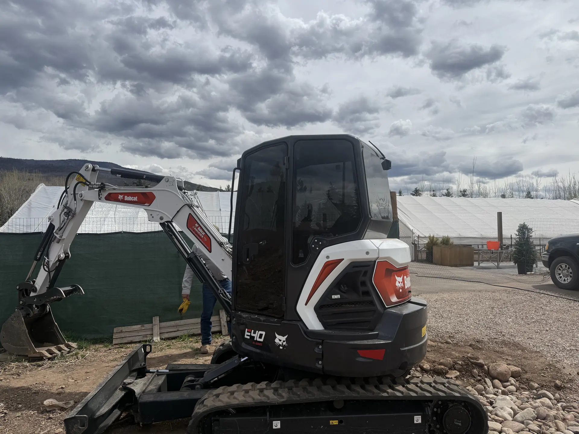 Windshield replacement on a pickup truck in Rifle, CO