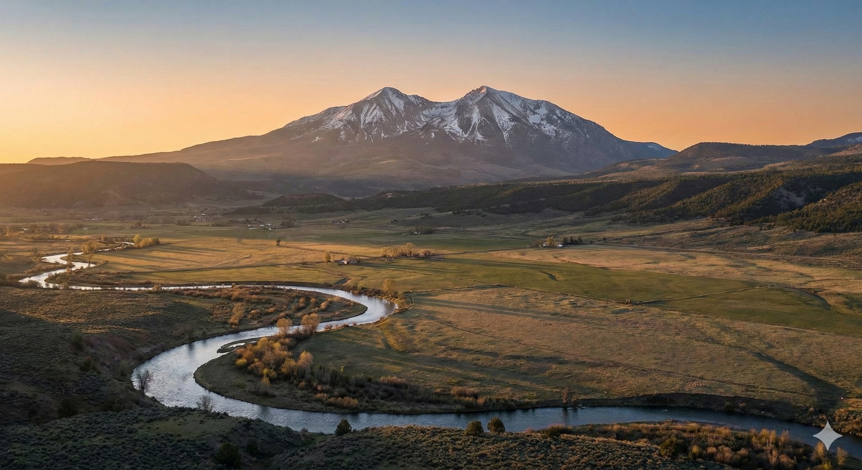 Mount Sopris Background